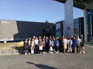 Rencontre du président de La Rochelle Université avec les étudiants de double-diplôme de BLCU