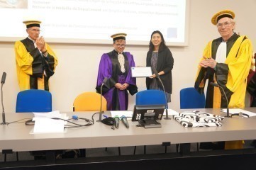 Cérémonie de remise du titre de docteur Honoris Causa