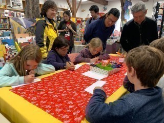 Atelier et dédicace avec Zhu Chengliang illustrateur chinois